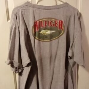 Tommy Hilfiger Bait & Tackle, Fish Graphic on Back